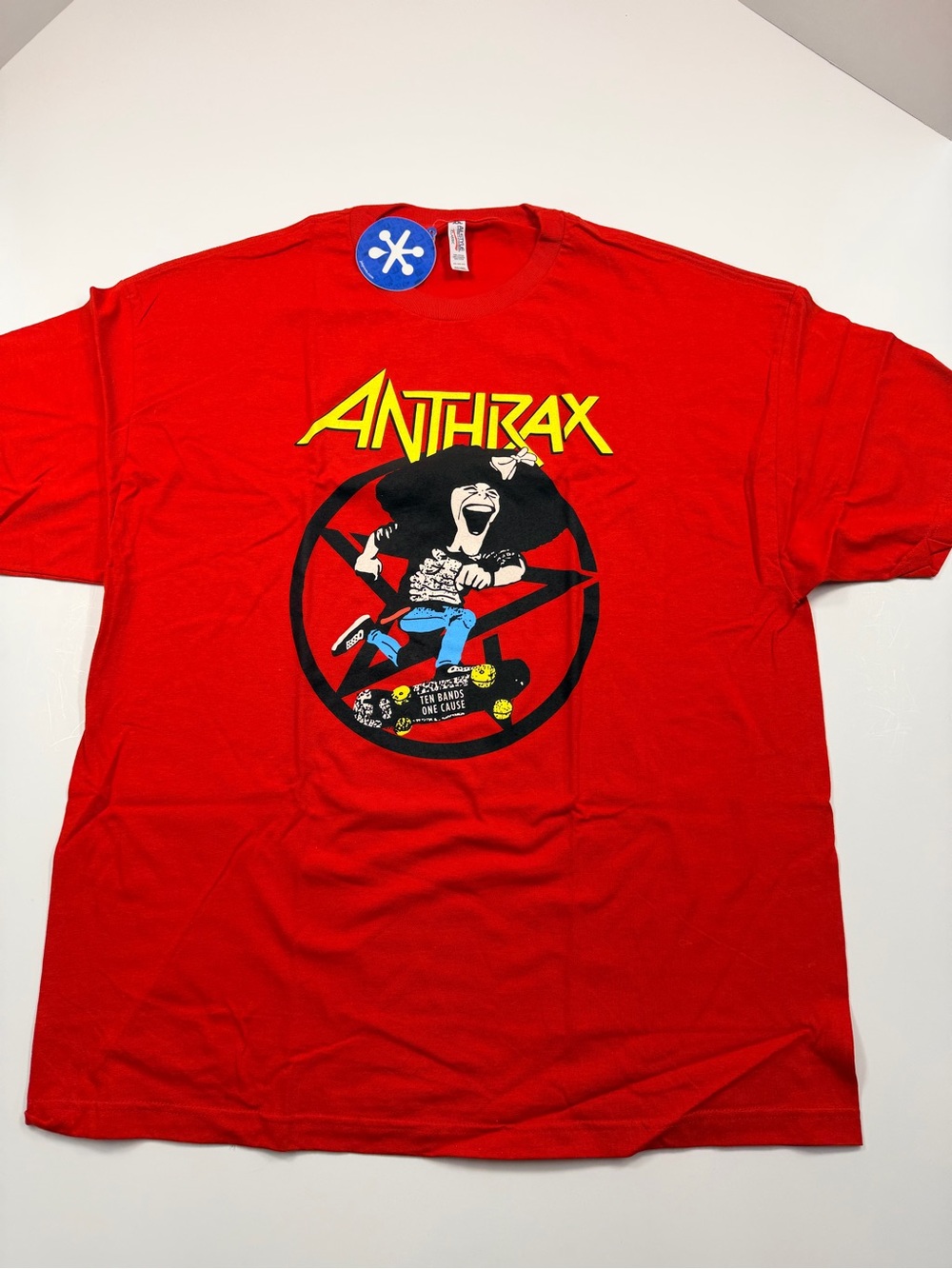 Alstyle Red Anthrax Graphic Tee St VITUS Gilda benefit- brand new!